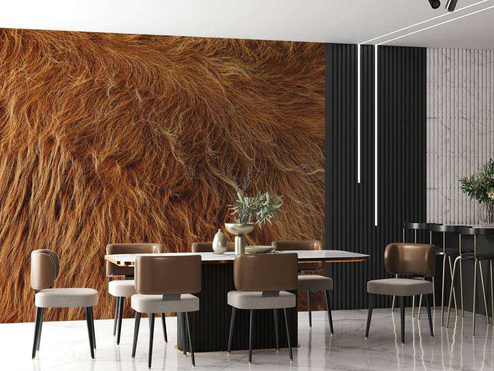 Szkocka sierść wyżynna w stylu vintage 