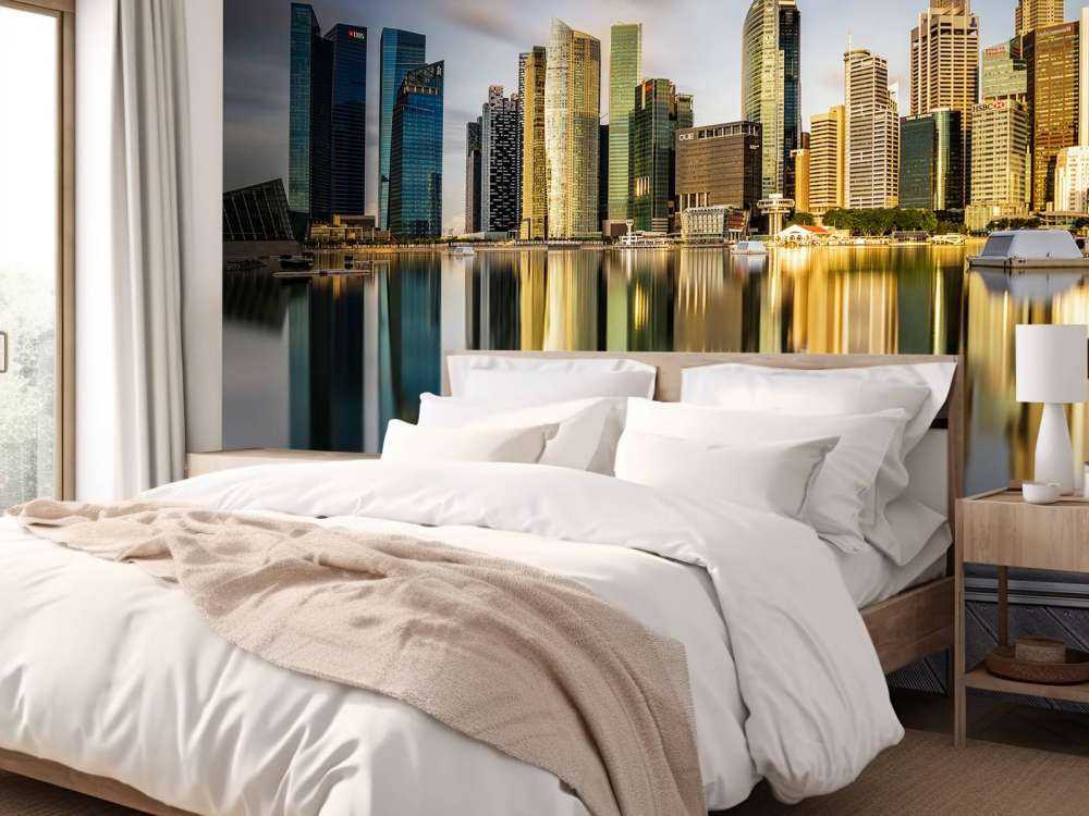 Golden Morning in Singapore