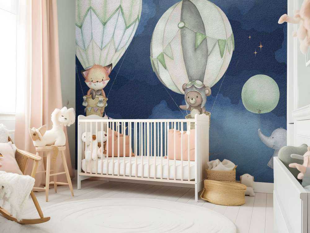 Latające zwierzęta - zielone