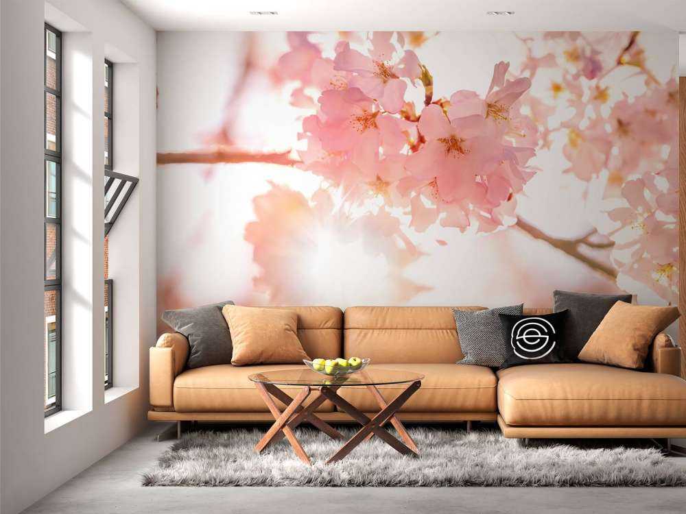 Kwiaty jasnoróżowe