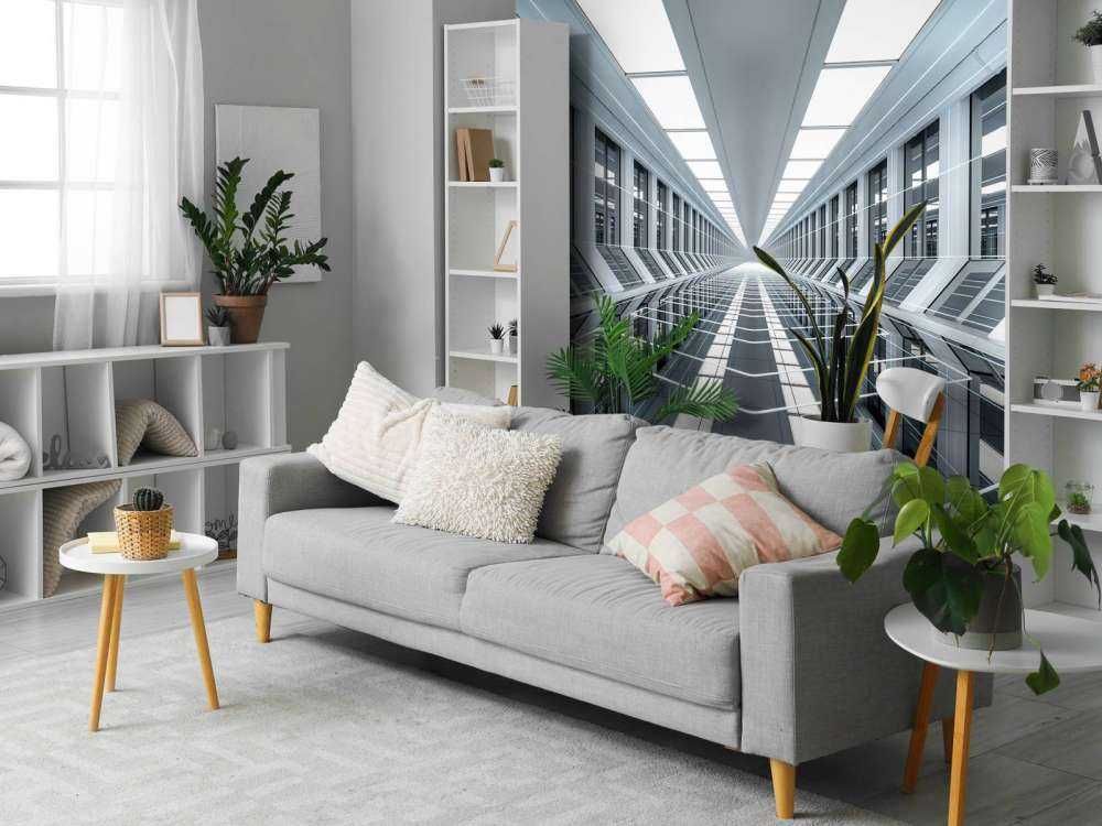 Korytarz 3D w biurze