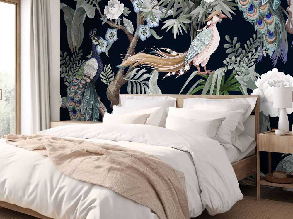 Paw w nocnym rozkwicie