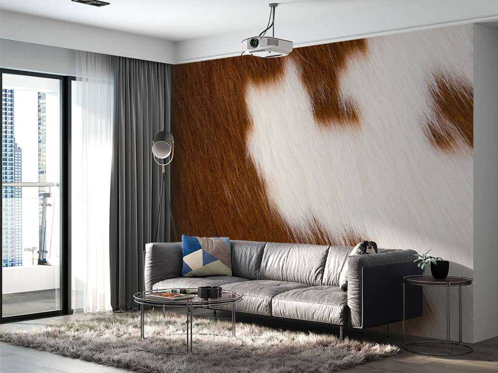 Skóra bydlęca czerwona i biała skóra bydlęca