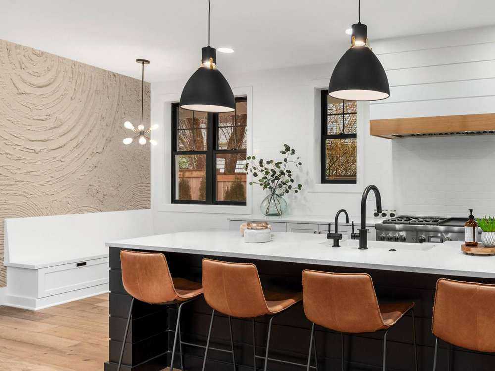 Organiczne kształty i linie w kolorze taupe