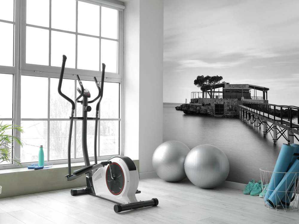 Rusztowanie na wyspie