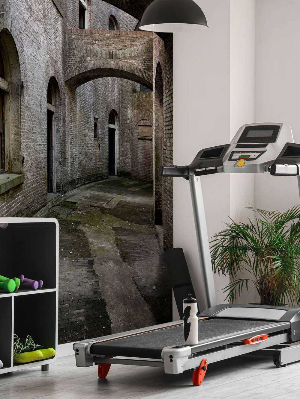 Dziedziniec z łukami