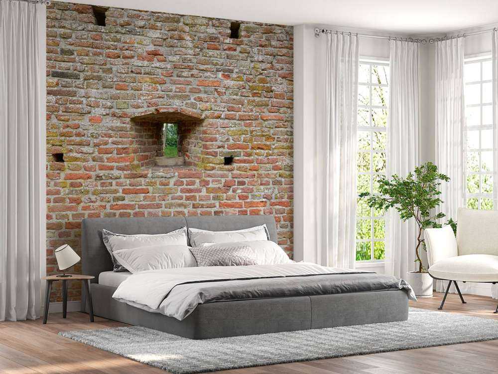 Mur miejski z widokiem na przyrodę