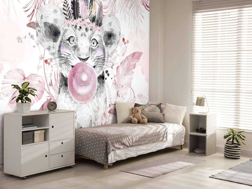 Spełniony szczeniak i różowe marzenia