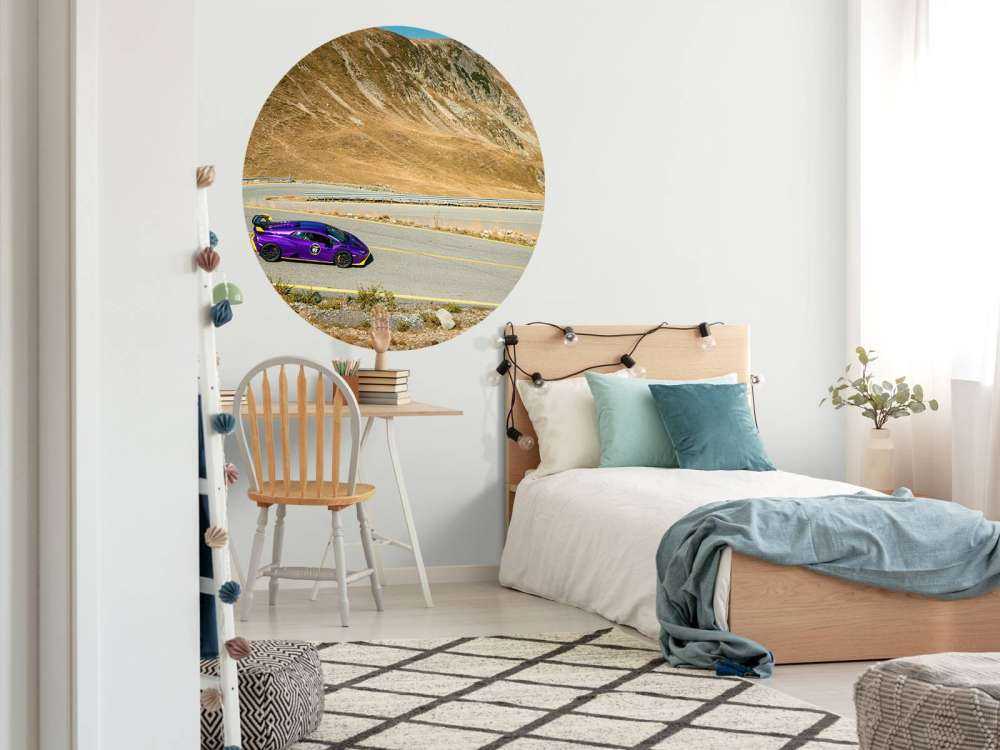 Lamborghini Huracán na górskiej drodze