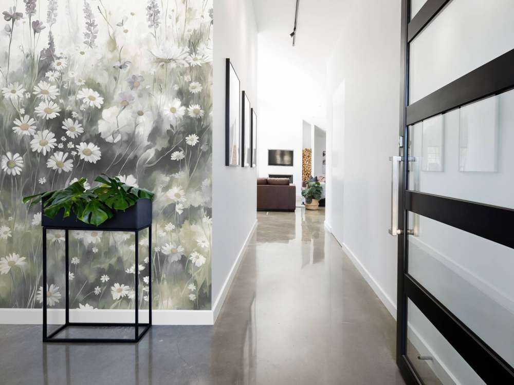 Bujna Zieleń Letniego Oliwkowego Zieleni