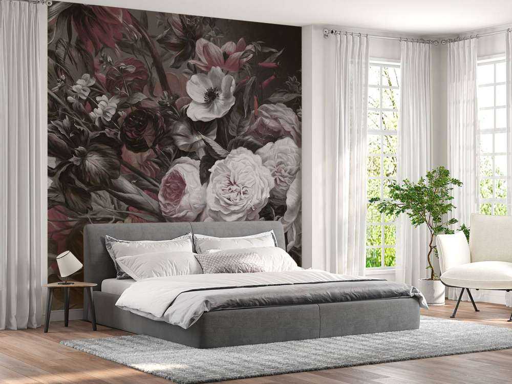 Duży bukiet czerwony