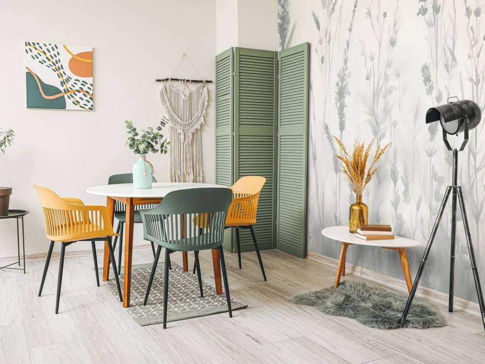 Lawendowa Polana Bezszwowa Kremowa Biała