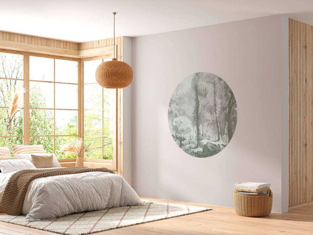 Las tropikalny - zielony