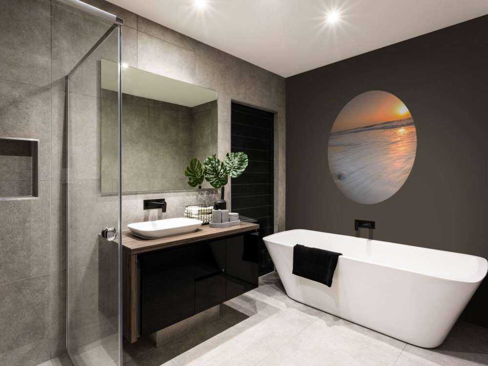 Zachód słońca na plaży