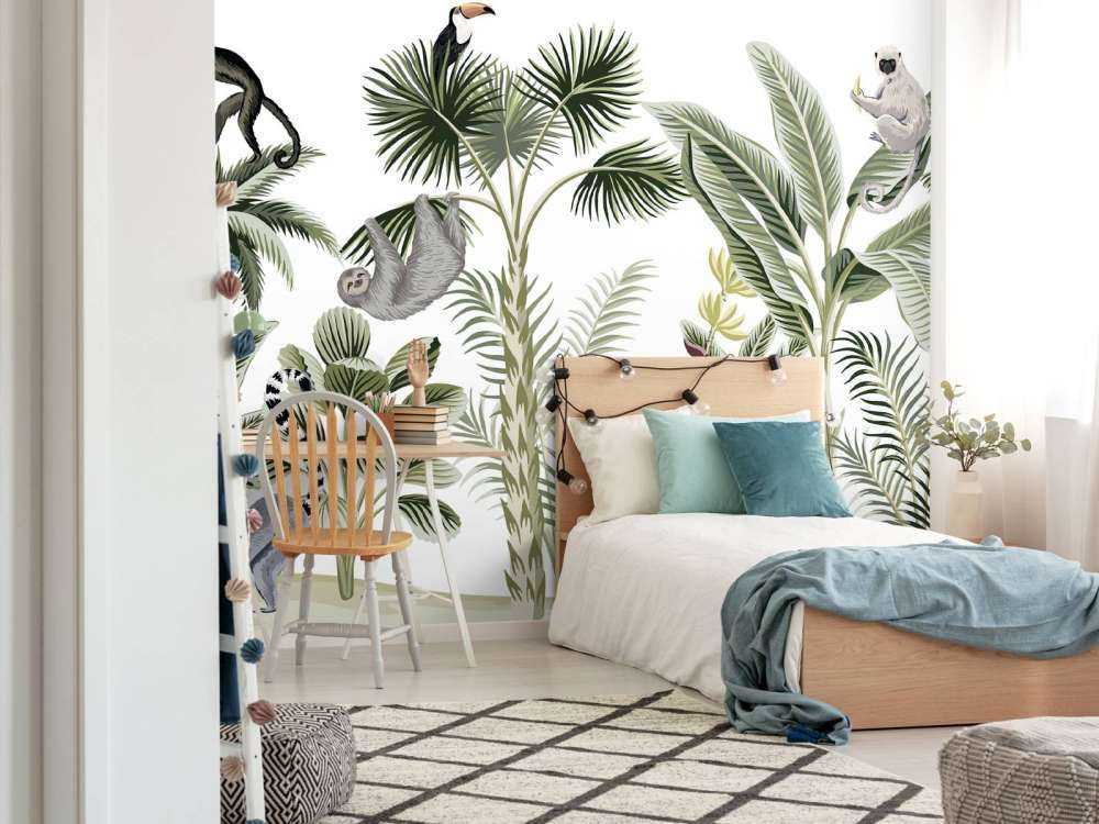 Tropikalny nadruk zwierzęcy