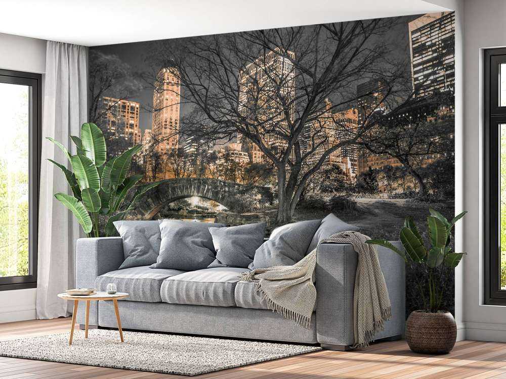 Central Park wieczorem