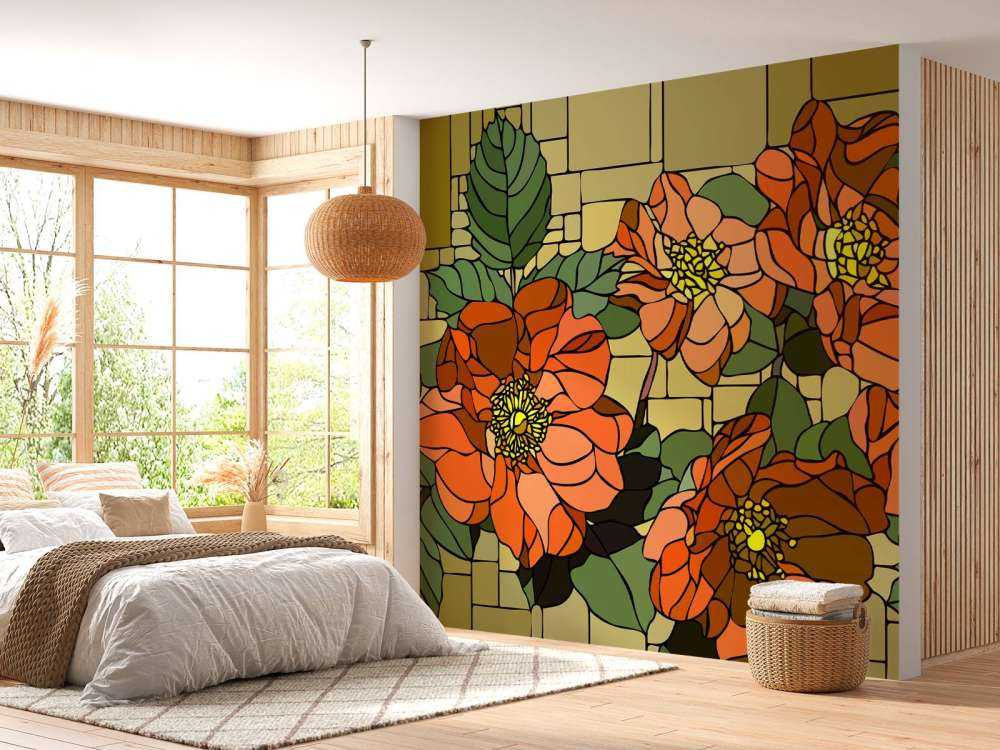 Psie róże w rozkwicie