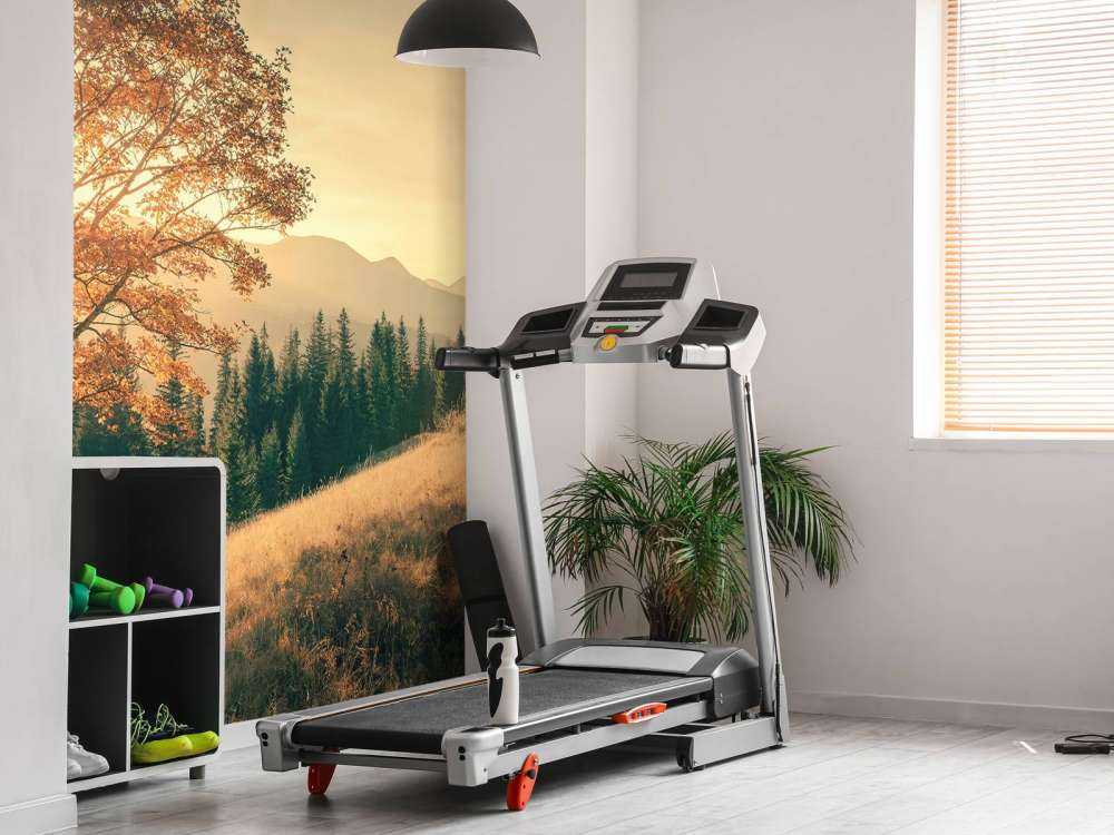 Zachód słońca w dolinie