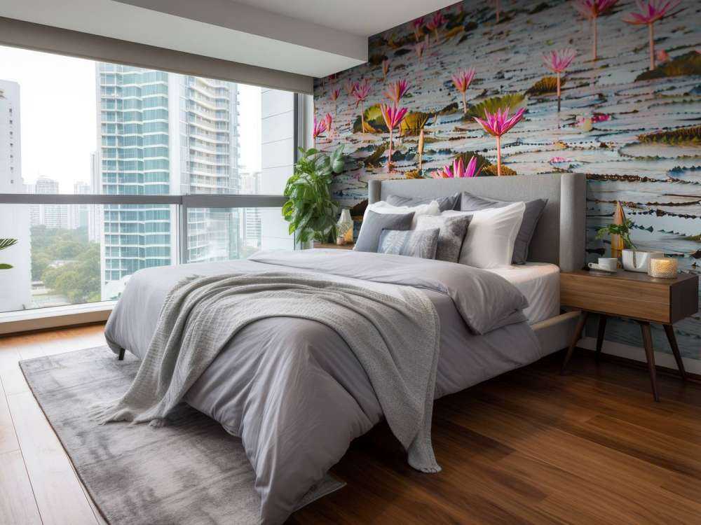 Morze kwiatów lotosu