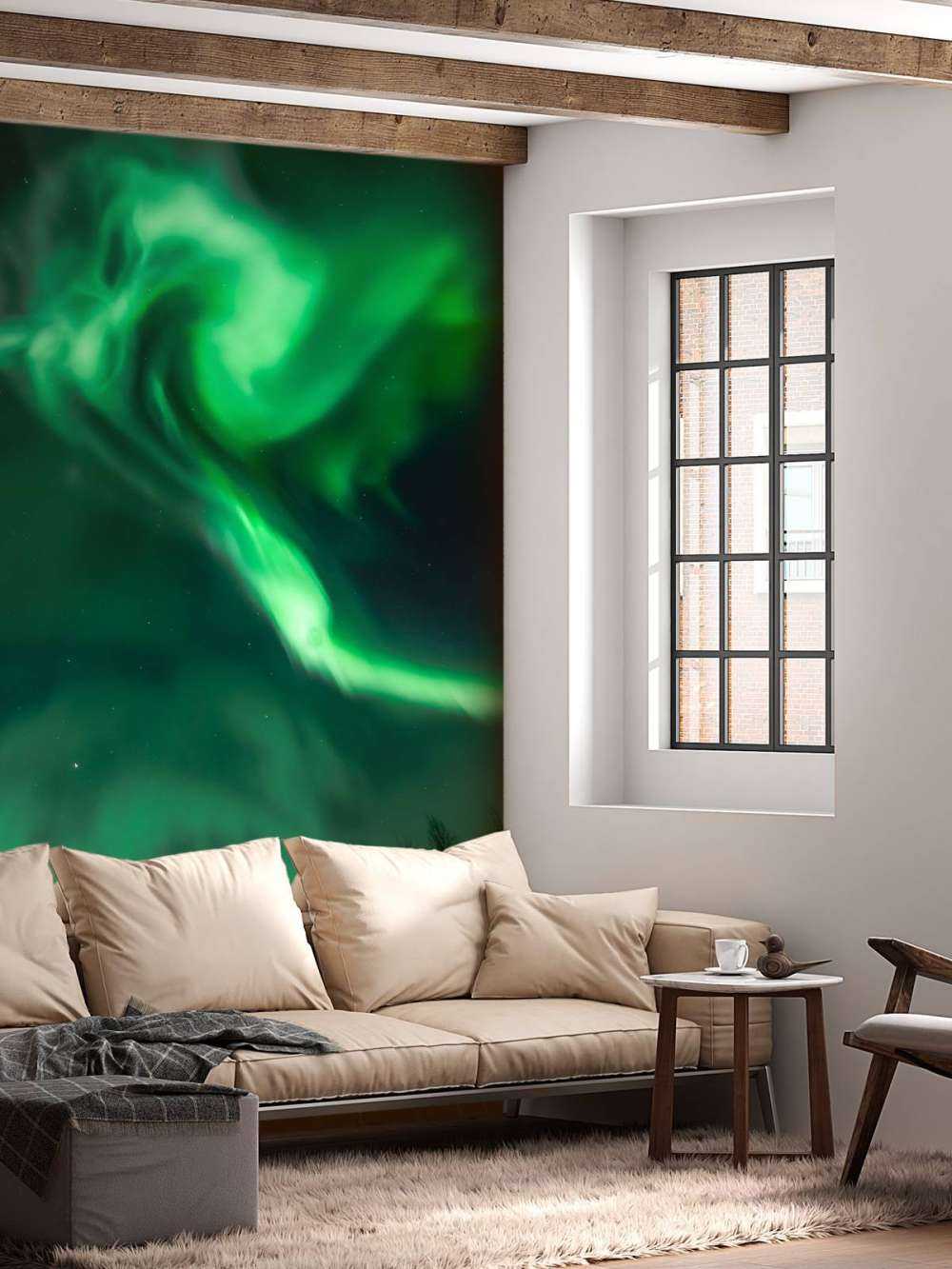 Spiralne światła północne