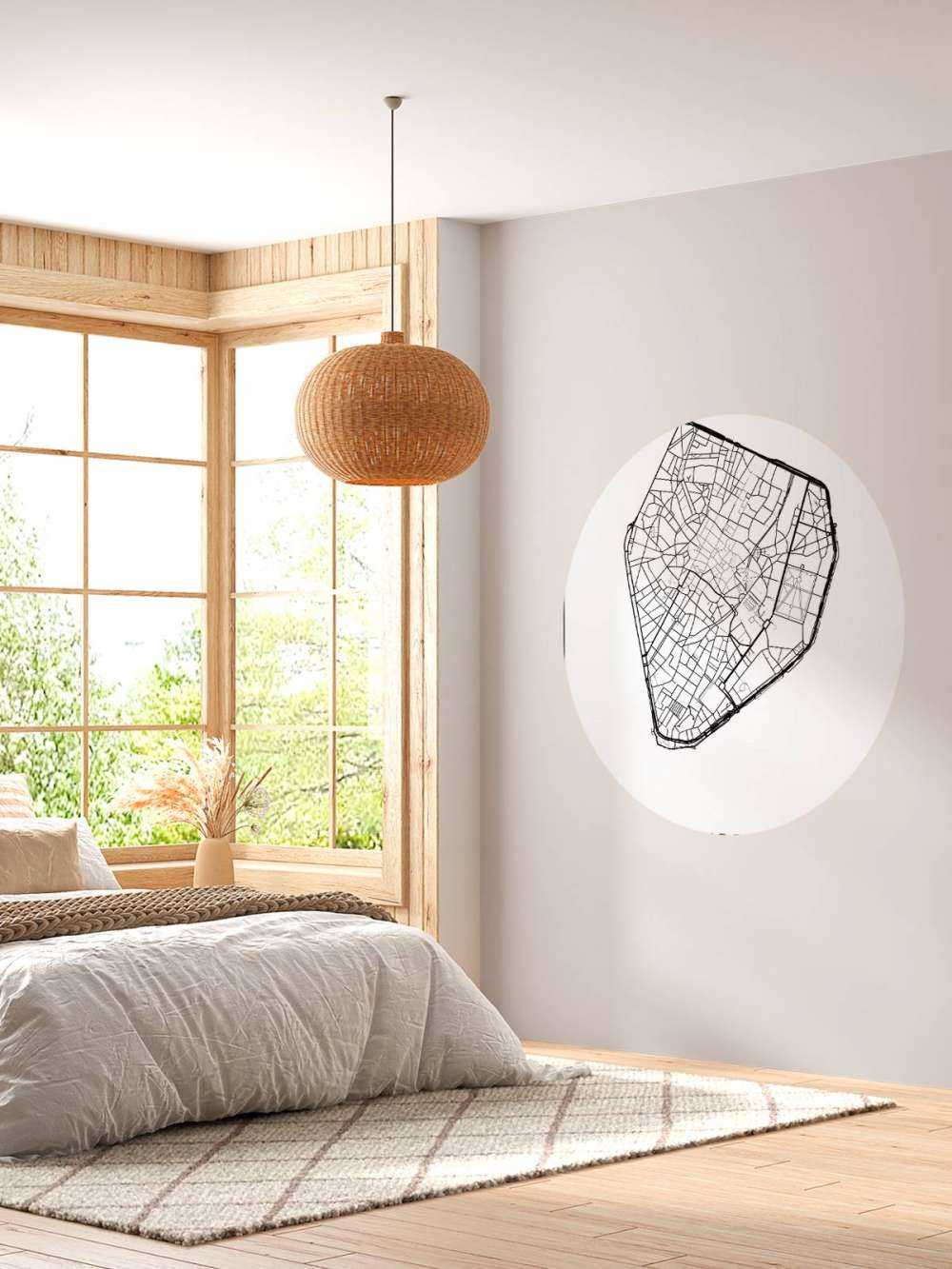 Unikatowa mapa Brukseli