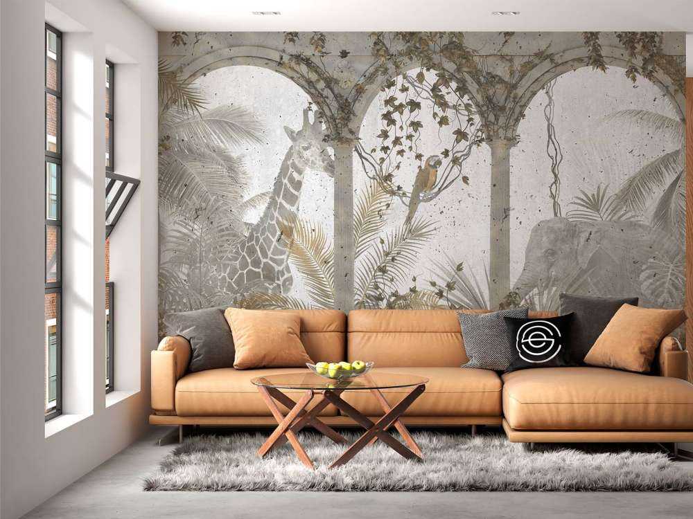 Opuszczony budynek w dżungli