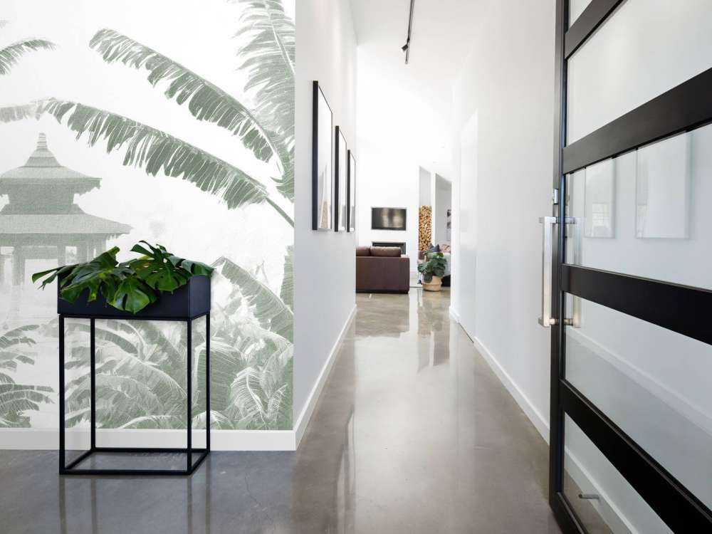 Mglisty Ogród Świątynny, zielony