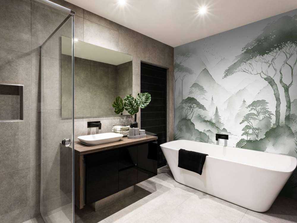 Jezioro Górskie w Mglistej Tuszy, zielony