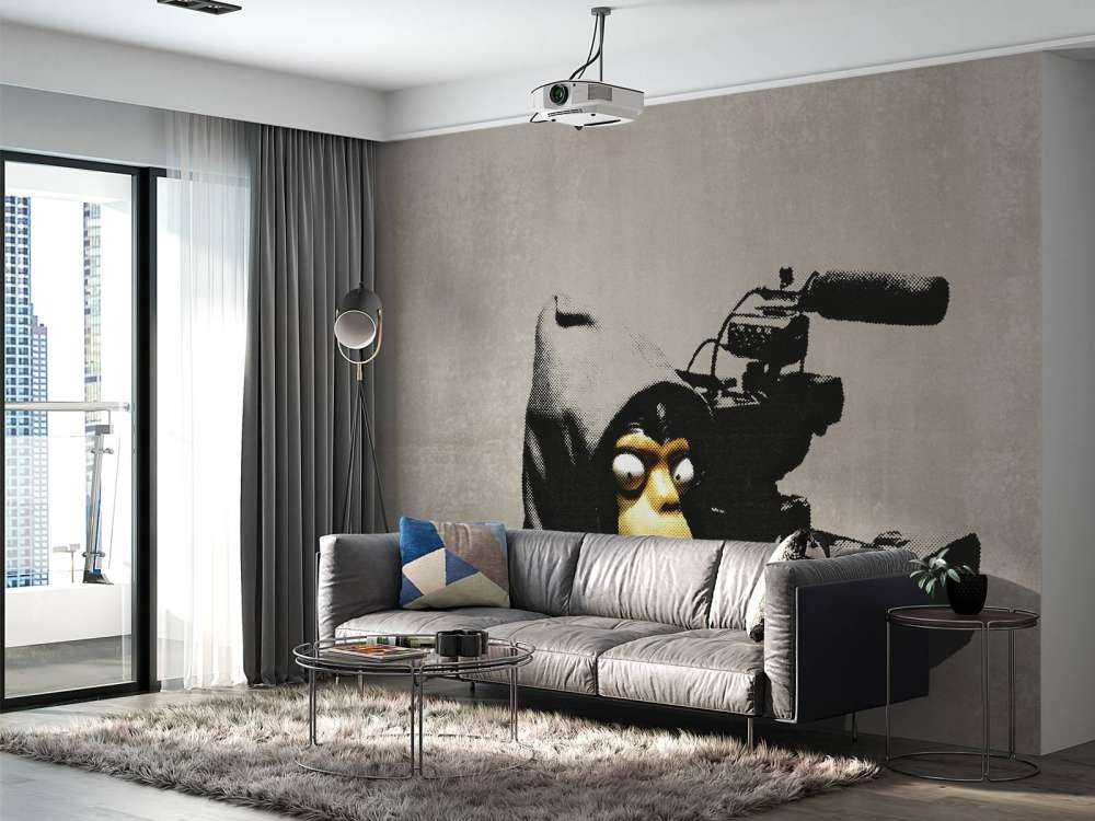 Banksy - ETTGS monkey, soft concrete