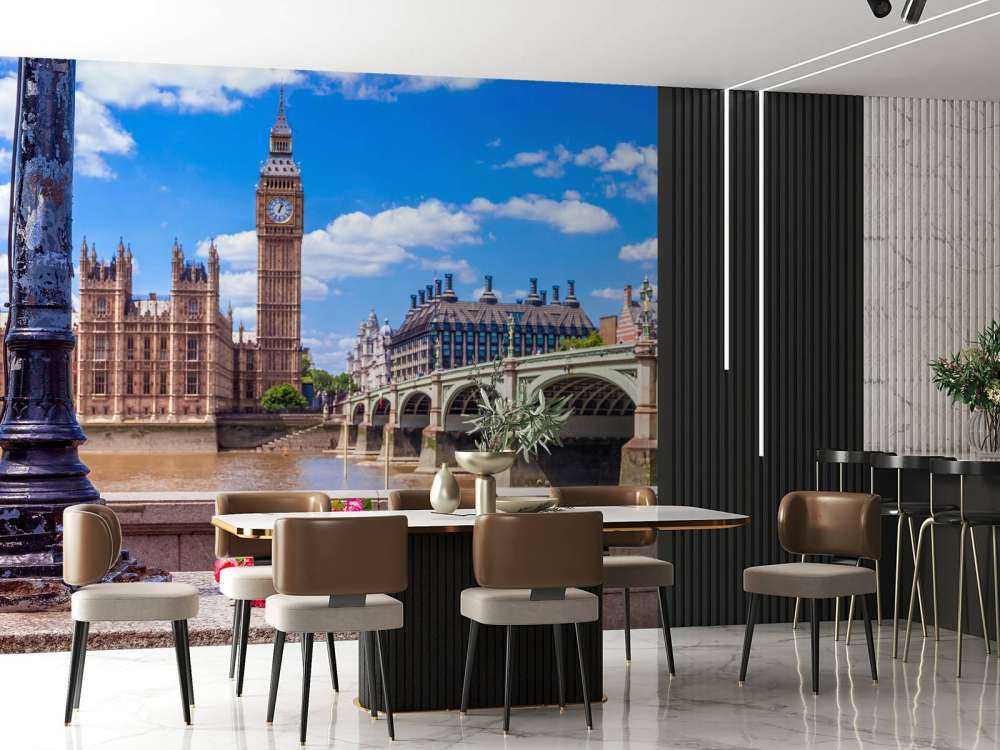 Różowe róże w Londynie