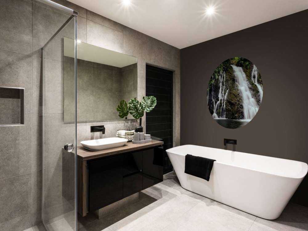 Wodospad z 4 strumieniami