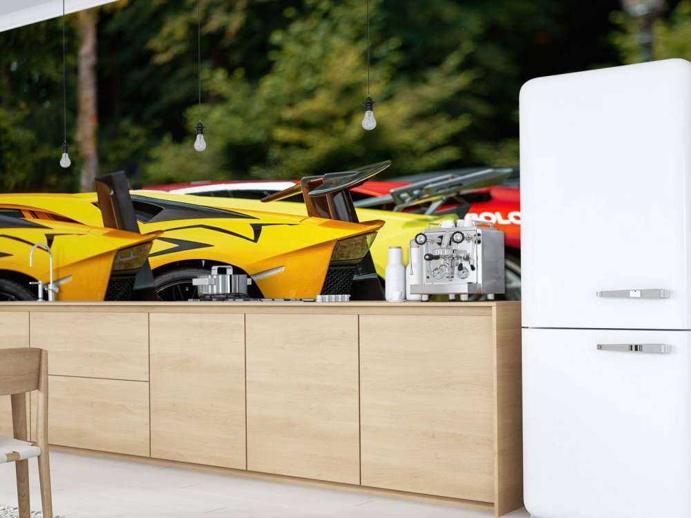 Kolekcja superaut w naturze