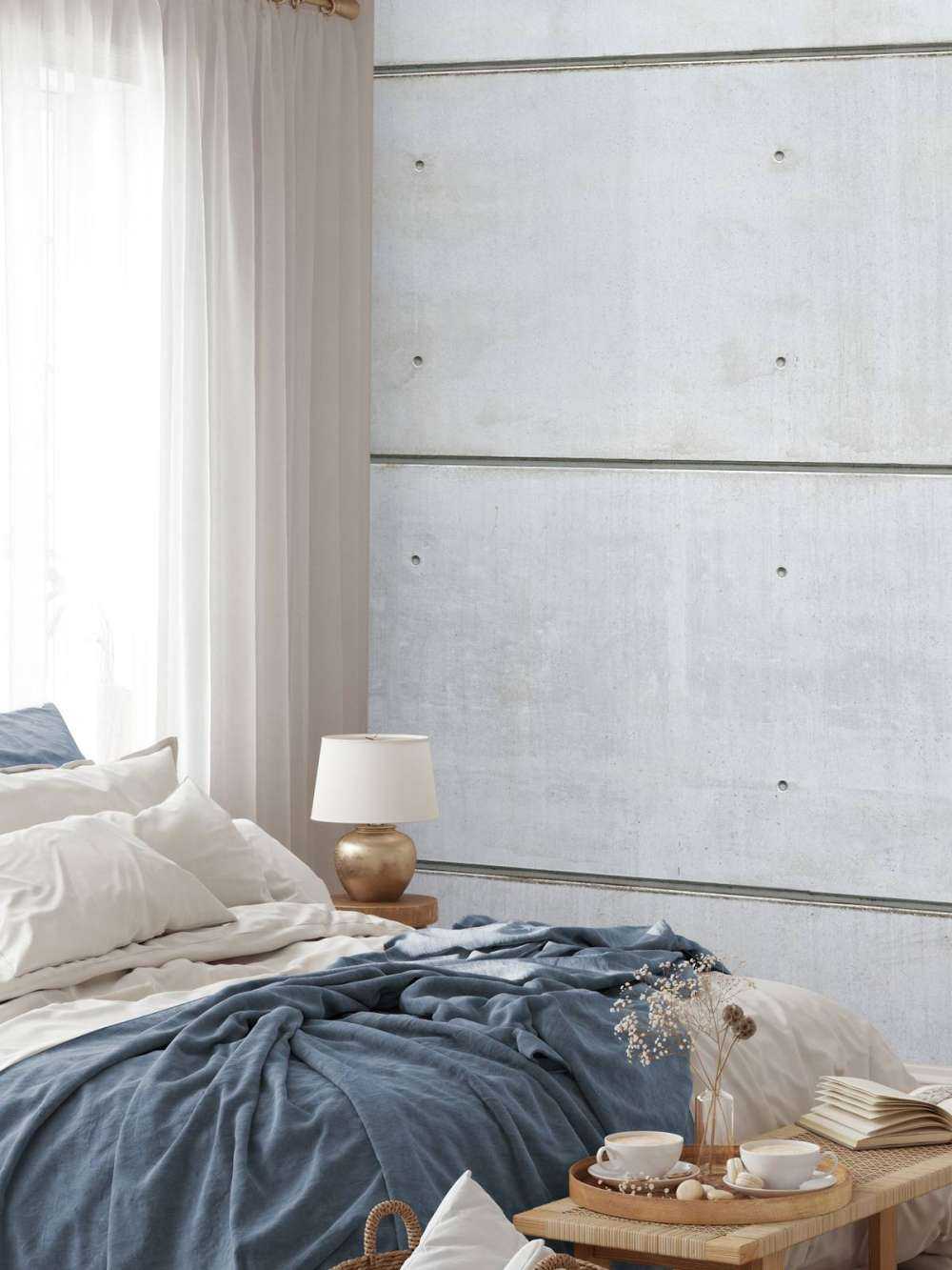 Pozioma ściana z betonu