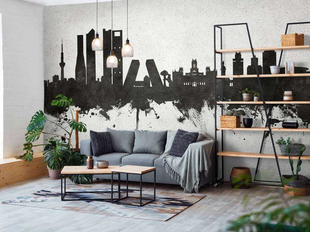 Akwarela panorama, Madryt