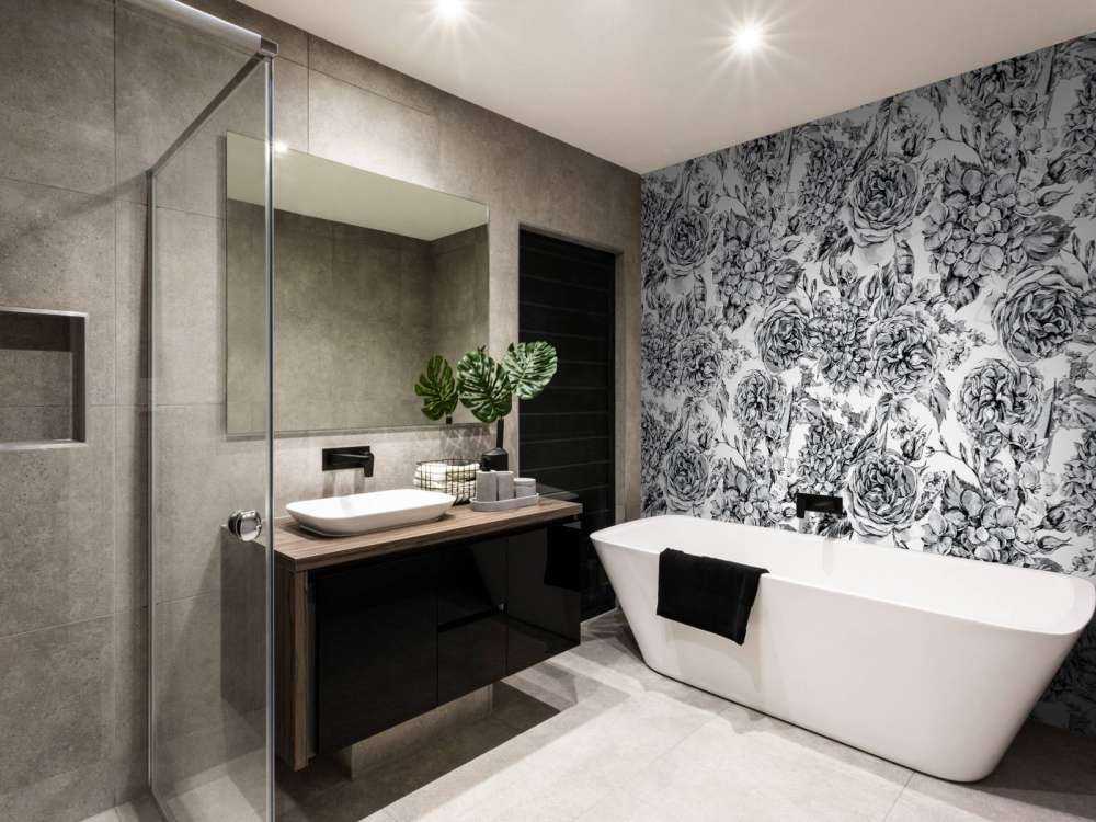 Czarno-Biały Ogród Kwiatowy