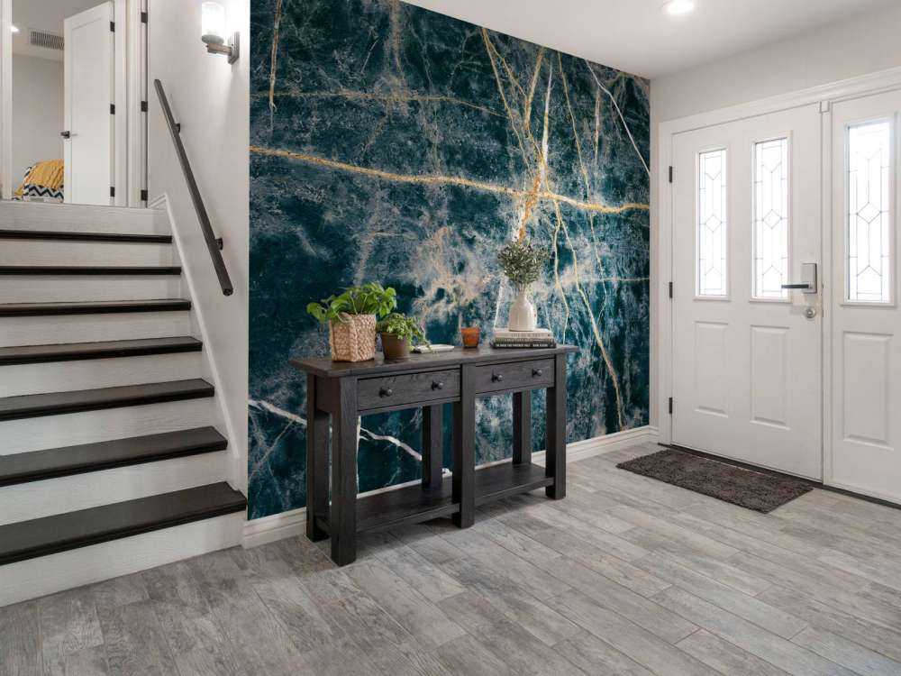 Wytrzymały niebieski marmur