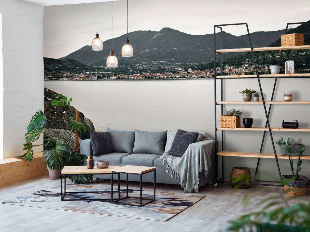 Wioska nad jeziorem Garda