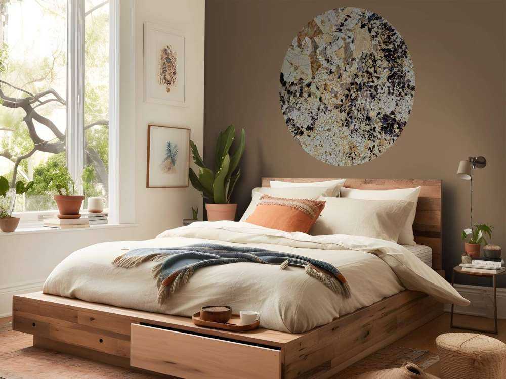 Marmur w kolorze brązowym