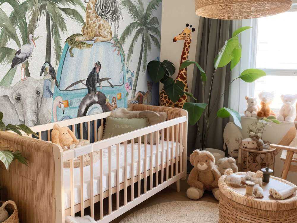 Wesołe zwierzęta tropikalne