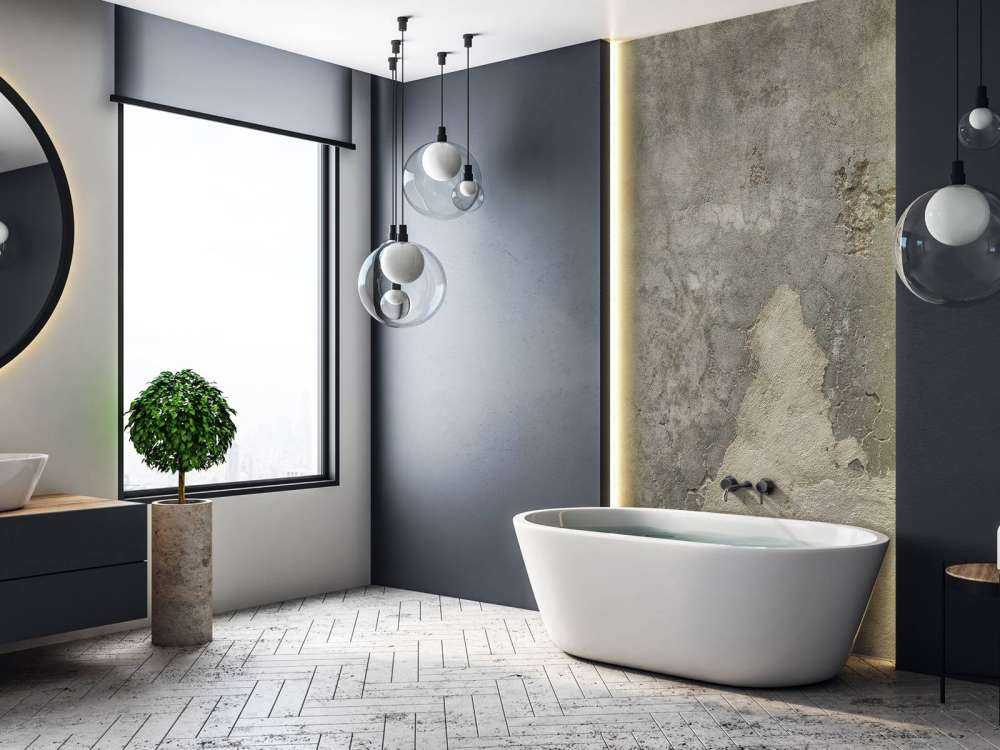 Beton spękany ze stiukiem