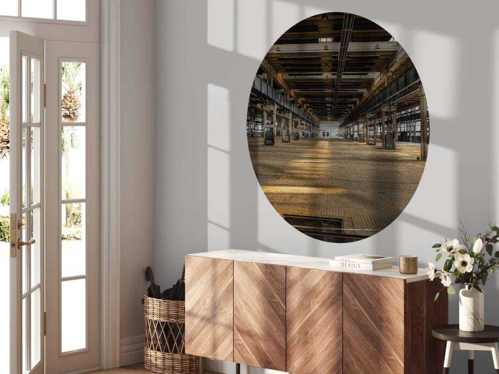 Stary opuszczony garaż