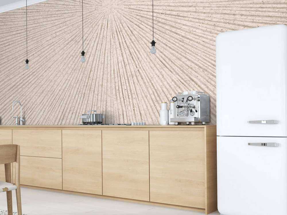 Tekstura z liniami w kolorze lnianego brązu