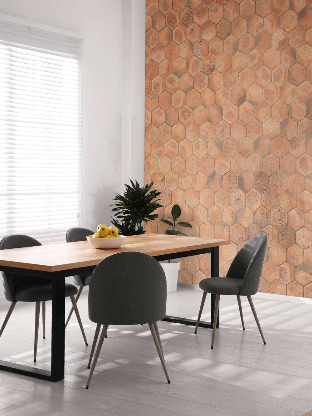 Niepolerowana posadzka kamienna