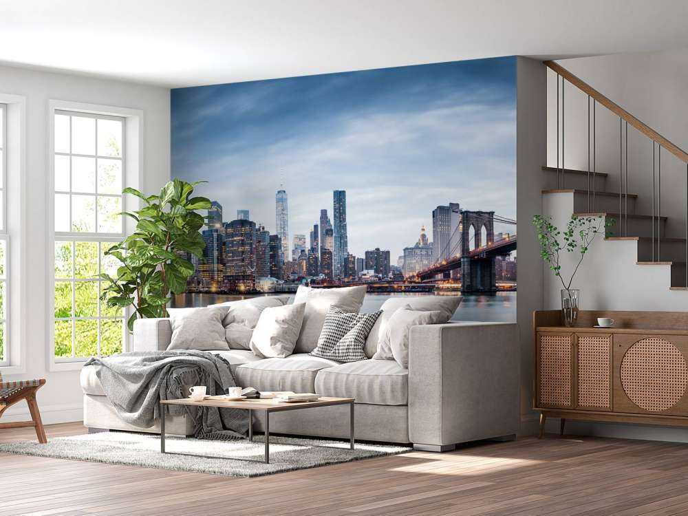 Zachód słońca w Nowym Jorku