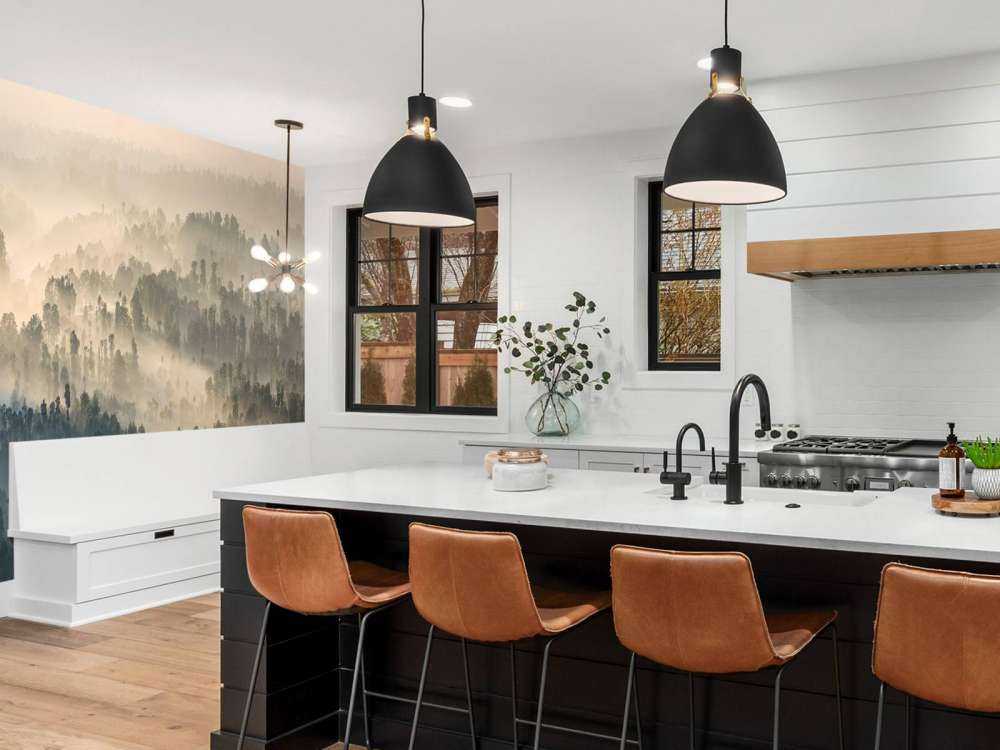 Mgliste góry w Indonezji