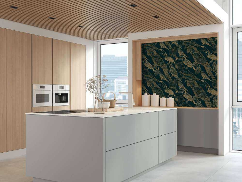 Wzór papugi i tukana