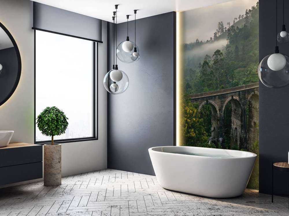 Most kolejowy przez dżunglę