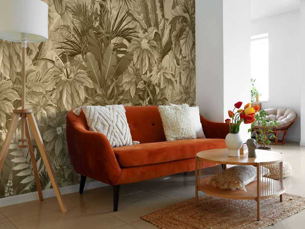 Sepia tropikalna dżungla