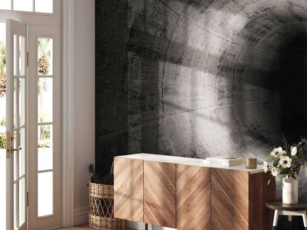 Betonowy tunel 3D