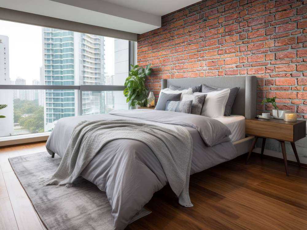 Cegły ze starym betonem 